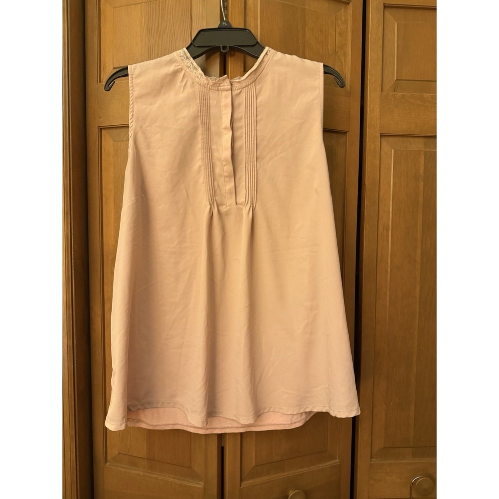 a.n.d. ea wy women's size XXL sleeveless peach blouse